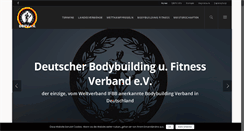Desktop Screenshot of ifbb.de
